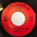 7inch Vinyl Single - Billy Large - My $3.98 Plastic Mail Order Guitar / A New Street To Walk On
