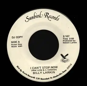 Billy Larkin - I Can't Stop Now