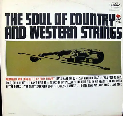 Billy Liebert - The Soul Of Country And Western Strings