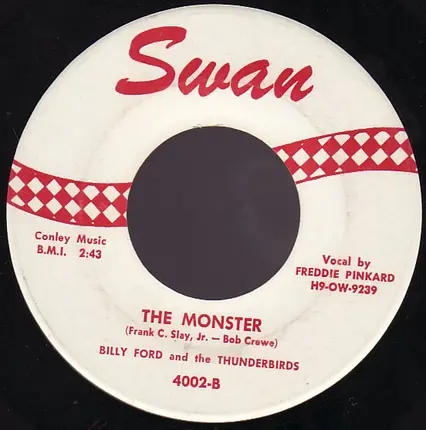 Billy & Lillie / Billy Ford And The Thunderbirds - La Dee Dah / The Monster