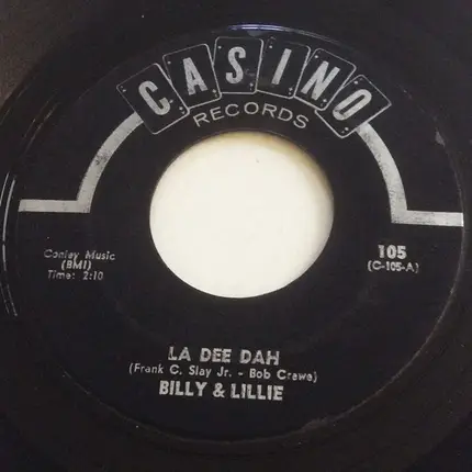 Billy & Lillie - La Dee Dah / Lucky Ladybug