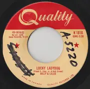 7inch Vinyl Single - Billy & Lillie - I Promise You / Lucky Ladybug - Company Sleeve