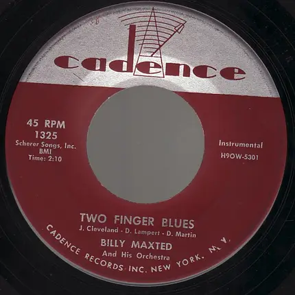Billy Maxted And His Orchestra - Strange Cargo / Two Finger Blues