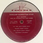LP - Billy Maxted's Manhattan Jazz Band - Dixieland Manhattan Style - Mono