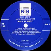LP - Billy Maxted's Manhattan Jazz Band - Need It Be Named?