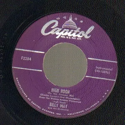 Billy May And His Orchestra - High Noon/ Do You Ever Think Of Me