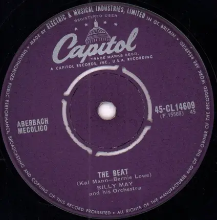 Billy May And His Orchestra - The Beat / Nightmare