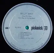 LP - Billy May & His Big Band - Hey, It's May