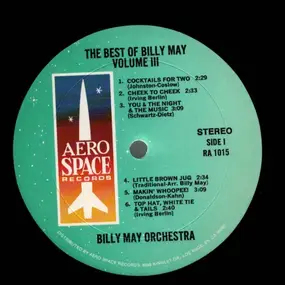 Billy May - The Best Of Billy May Volume III