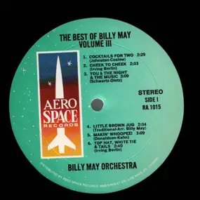 Billy May - The Best Of Billy May Volume III