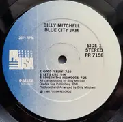 LP - Billy Mitchell - Blue City Jam