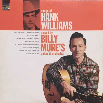 Billy Mure And Orchestra - Songs Of Hank Williams