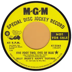 Billy Mure's Happy Guitars - Five Foot Two, Eyes Of Blue / Yes Sir, That's My Baby