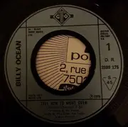 7inch Vinyl Single - Billy Ocean - Tell Him To Move Over / Let's Put Out Emotions In Motion