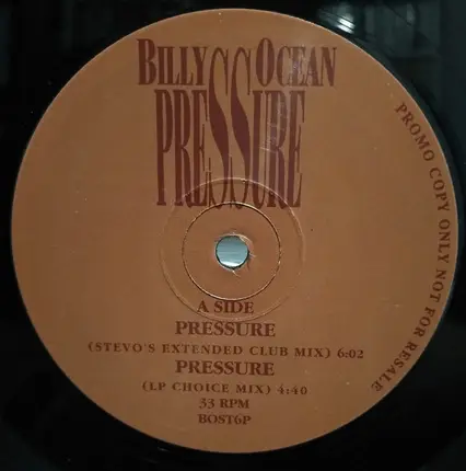 Billy Ocean - Pressure