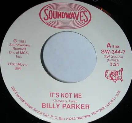 Billy Parker - It's Not Me