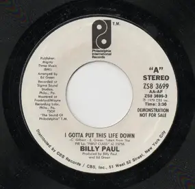 Billy Paul - I Gotta Put This Life Down