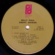 LP - Billy Paul - Ebony Woman