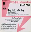7inch Vinyl Single - Billy Paul - July, July, July, July