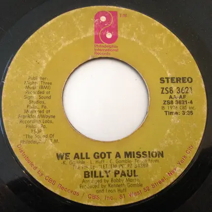 Billy Paul - Let 'Em In (Album)