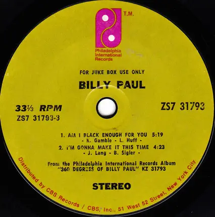Billy Paul - 360 Degrees of Billy Paul