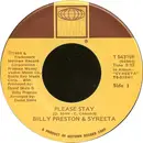 7inch Vinyl Single - Billy Preston & Syreeta - Please Stay / Signed, Sealed, Delivered (I'm Yours)