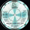7inch Vinyl Single - Billy Preston & Syreeta - With You I'm Born Again (Vocal) - Company Sleeve