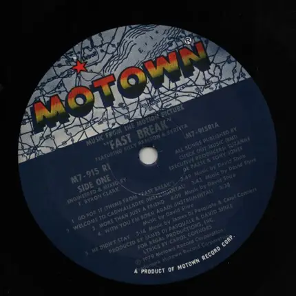 Billy Preston & Syreeta - Music From The Motion Picture 'Fast Break'