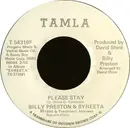 7inch Vinyl Single - Billy Preston & Syreeta - Please Stay