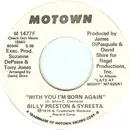 7inch Vinyl Single - Billy Preston & Syreeta - With You I'm Born Again