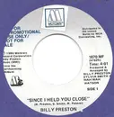 7inch Vinyl Single - Billy Preston - Since I Held You Close