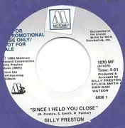 7inch Vinyl Single - Billy Preston - Since I Held You Close