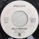 7inch Vinyl Single - Billy Preston - Space Race / Will It Go Round In Circles