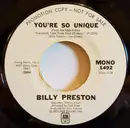 7inch Vinyl Single - Billy Preston - You're So Unique