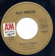 7inch Vinyl Single - Billy Preston - My Soul Is A Witness / Space Race