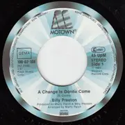 7inch Vinyl Single - Billy Preston - A Change Is Gonna Come