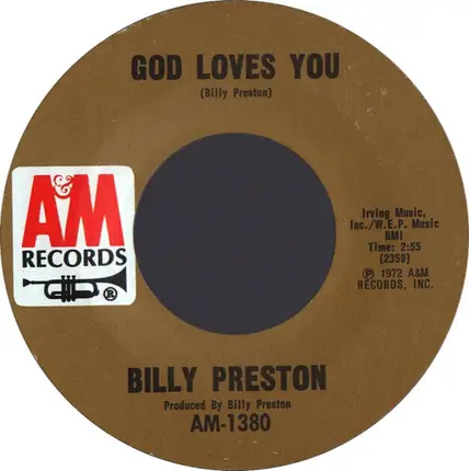 Billy Preston - Slaughter / God Loves You