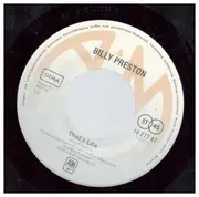 7inch Vinyl Single - Billy Preston - That's Life / Fancy Lady