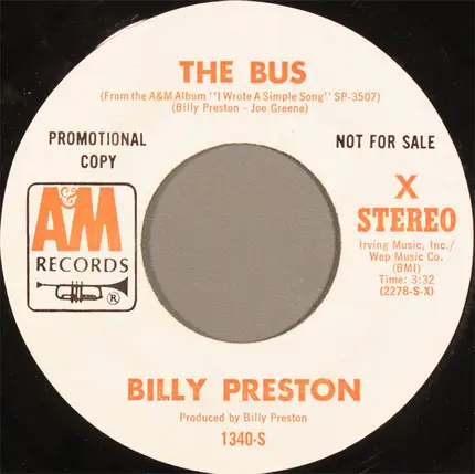 Billy Preston - The Bus