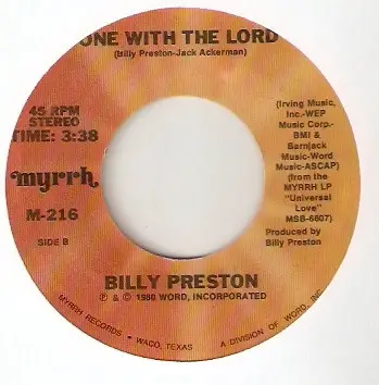 Billy Preston - Universal Love