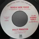 7inch Vinyl Single - Billy Preston - Whole New Thing / Wide Stride