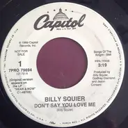 Billy Squier - Don't Say You Love Me