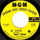 7inch Vinyl Single - Billy Swan - El Paso