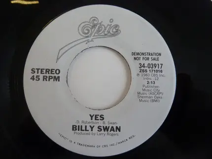 Billy Swan - Yes