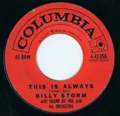 Billy Storm - This Is Always / I've Come Of Age