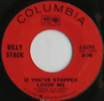 Billy Stack - Some Other Time