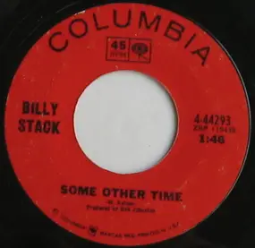 Billy Stack - Some Other Time