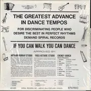 LP - Billy Starkel - Billy Starkel Presents 9 All New/all Perfect Dance Tempos