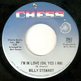 Billy Stewart - I'm In Love (Oh, Yes I Am) / Crazy 'Bout You Baby