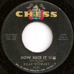 Billy Stewart - How Nice It Is / No Girl